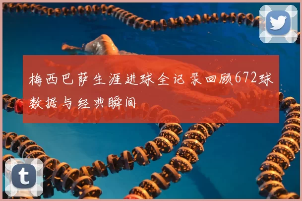 梅西巴萨生涯进球全记录回顾672球数据与经典瞬间